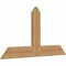 Ekena Millwork Portland Timber Gable Bracket, Western Red Cedar, 48"W x 26"H x 1 1/2"D x 5 1/2"F, 13/12 Pitch GBW048X26X0206POR00SWR - alternate 3